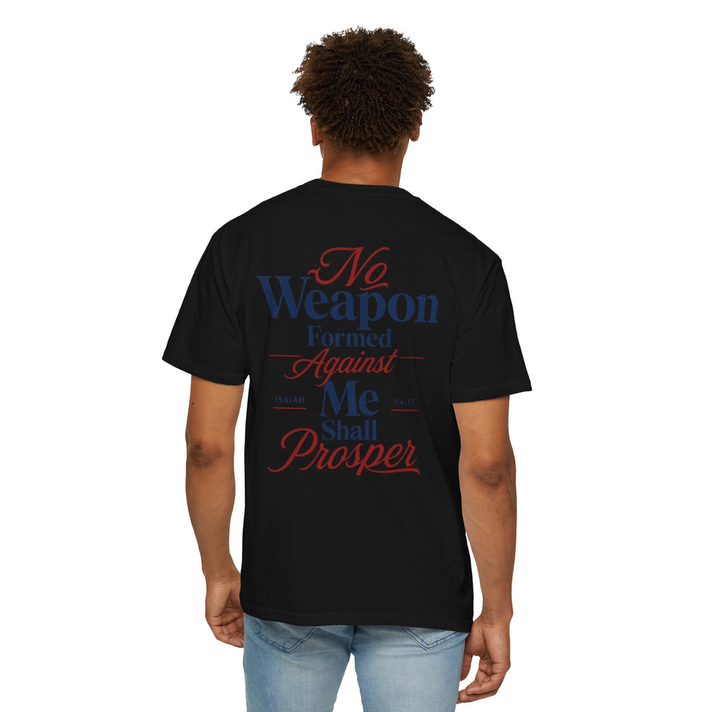 No Weapon Formed Against Me Christian T-Shirt
