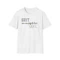 Grit & Grace T-Shirt | Barbed Wire Floral Typography