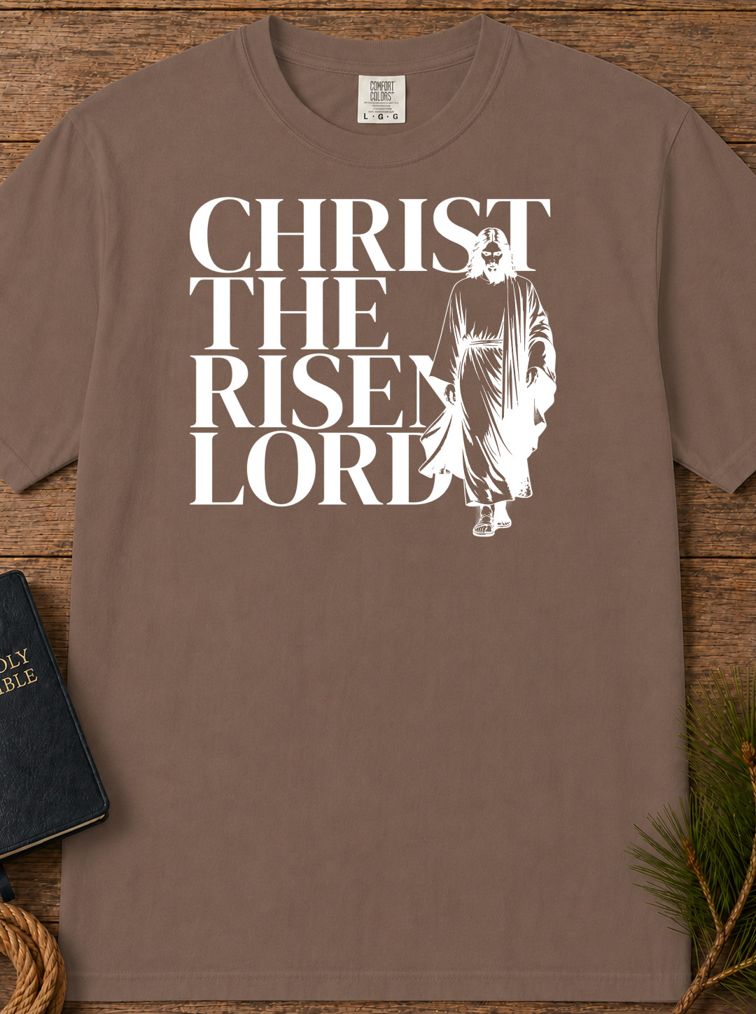 Christ The Risen Lord T-Shirt — Christian Easter Faith Tee