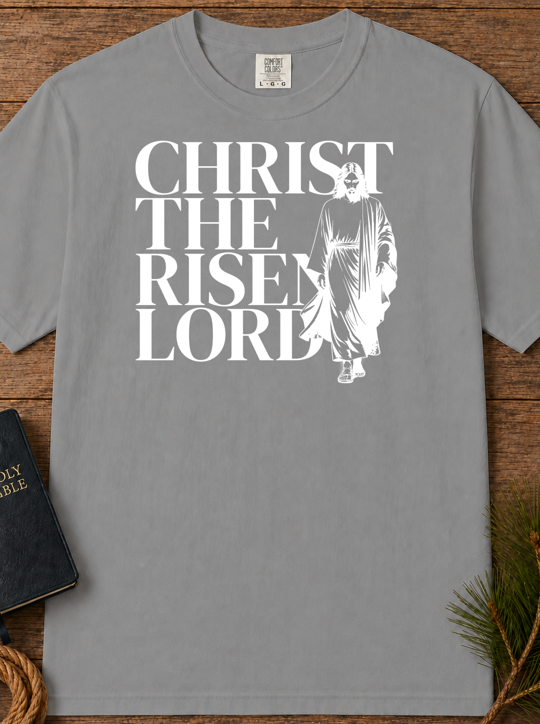 Christ The Risen Lord T-Shirt — Christian Easter Faith Tee