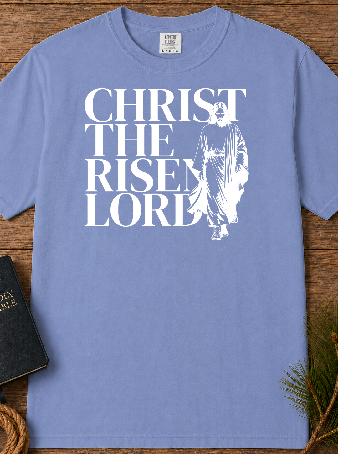 Christ The Risen Lord T-Shirt — Christian Easter Faith Tee