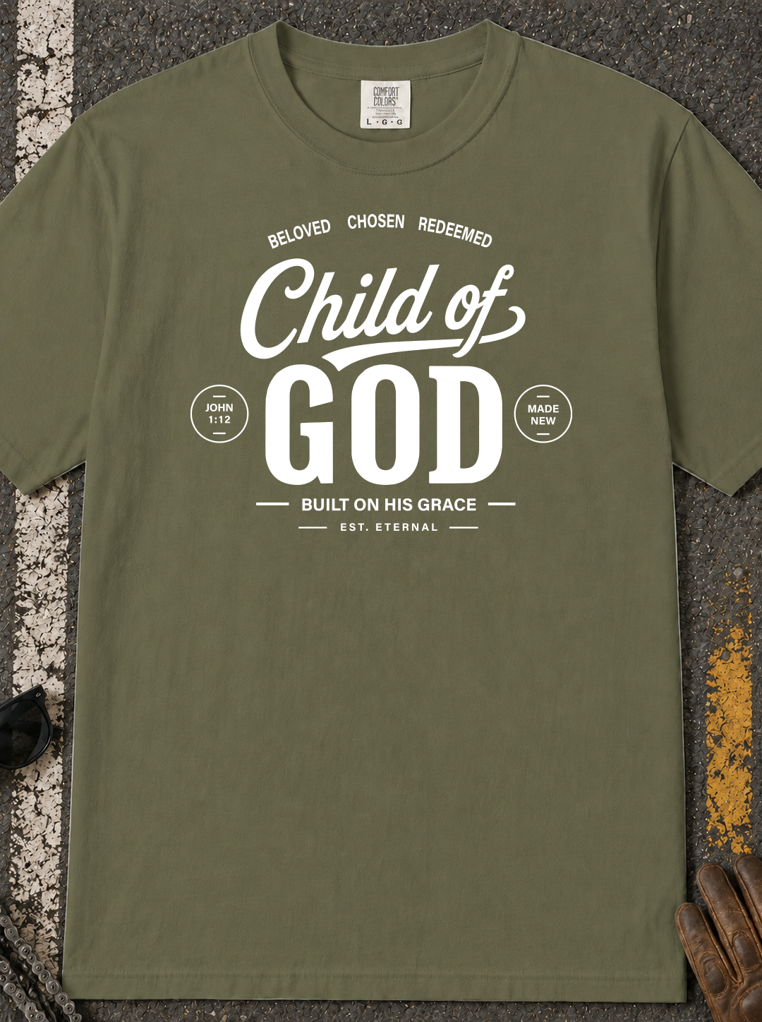 Child of God T-Shirt — Christian Faith Graphic Tee