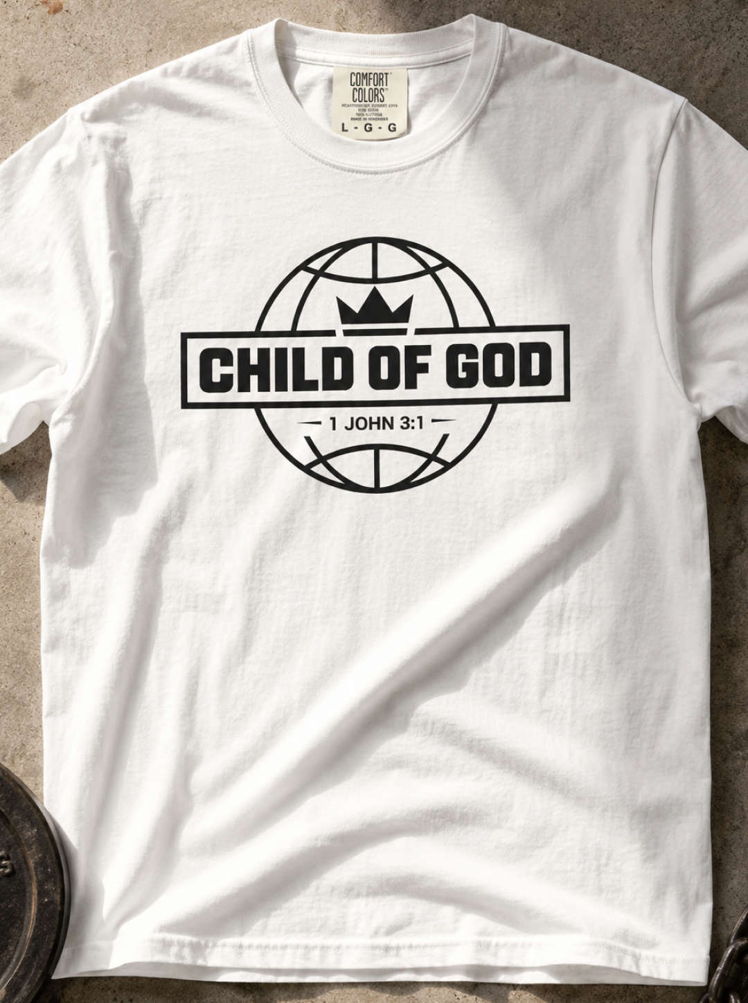 Child of God T-Shirt — Faith Graphic Tee (1 John 3:1)