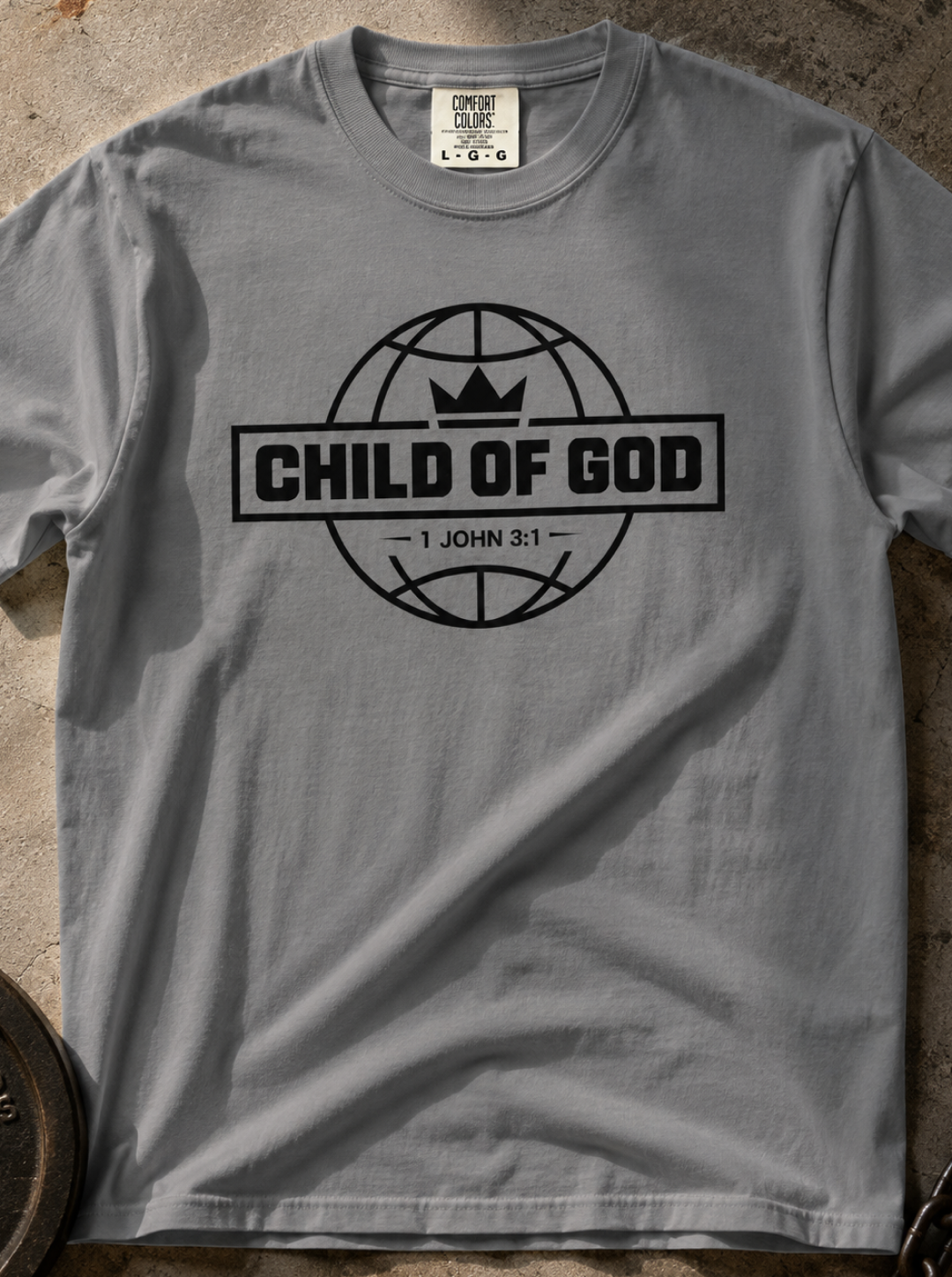Child of God T-Shirt — Faith Graphic Tee (1 John 3:1)