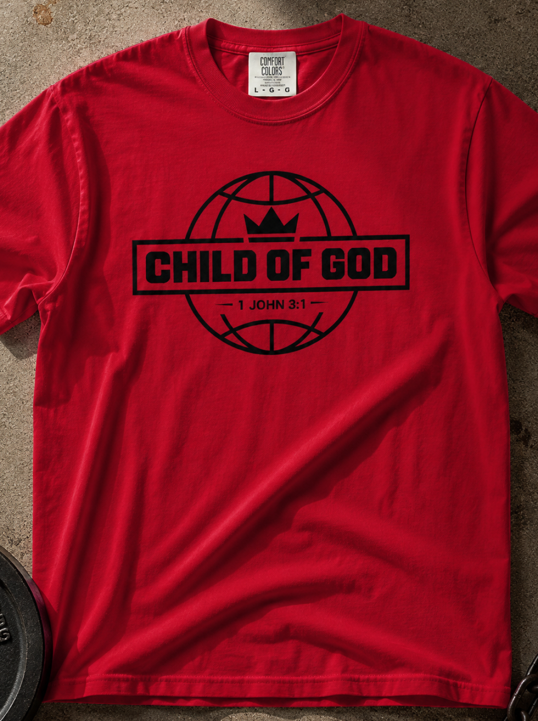 Child of God T-Shirt — Faith Graphic Tee (1 John 3:1)