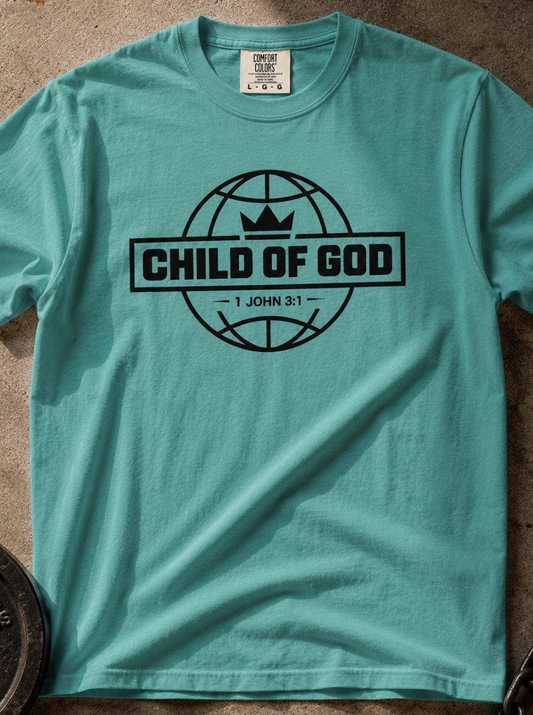 Child of God T-Shirt — Faith Graphic Tee (1 John 3:1)