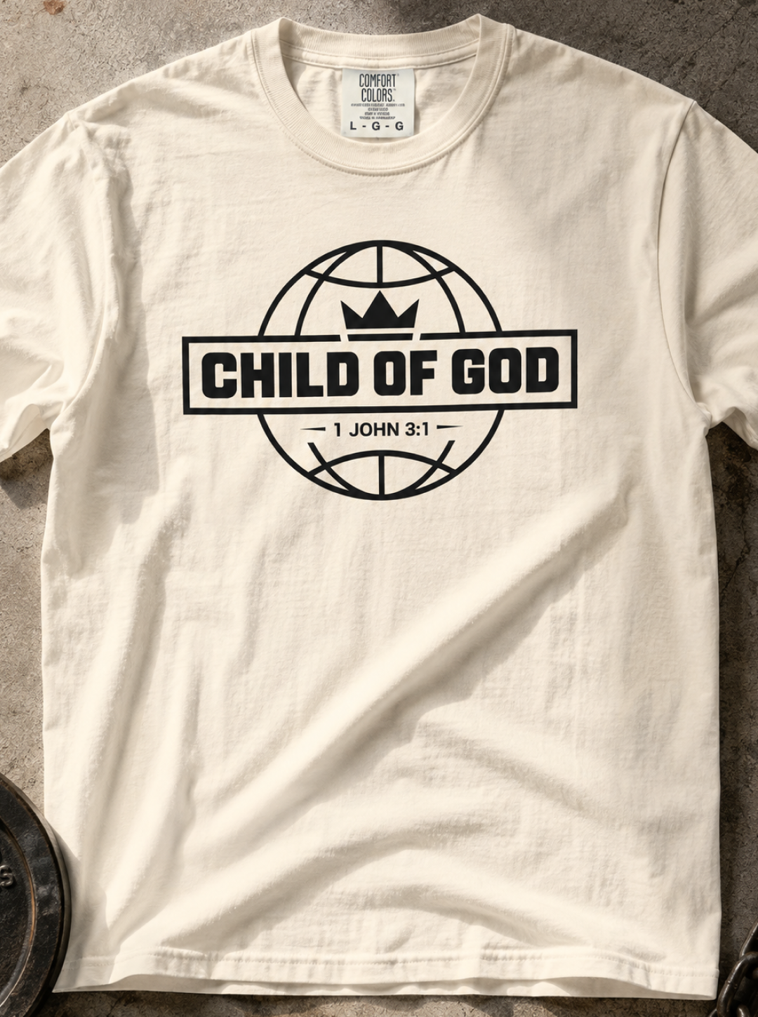 Child of God T-Shirt — Faith Graphic Tee (1 John 3:1)