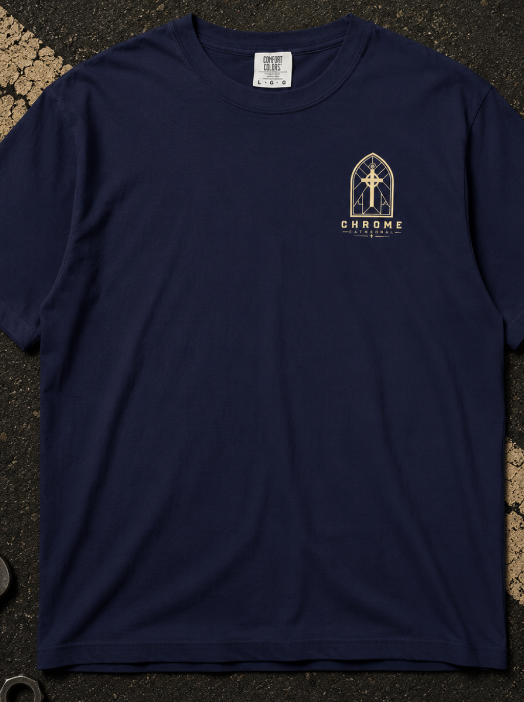 Hebrews 12:1 Run with Patience - Christian Graphic T-Shirt