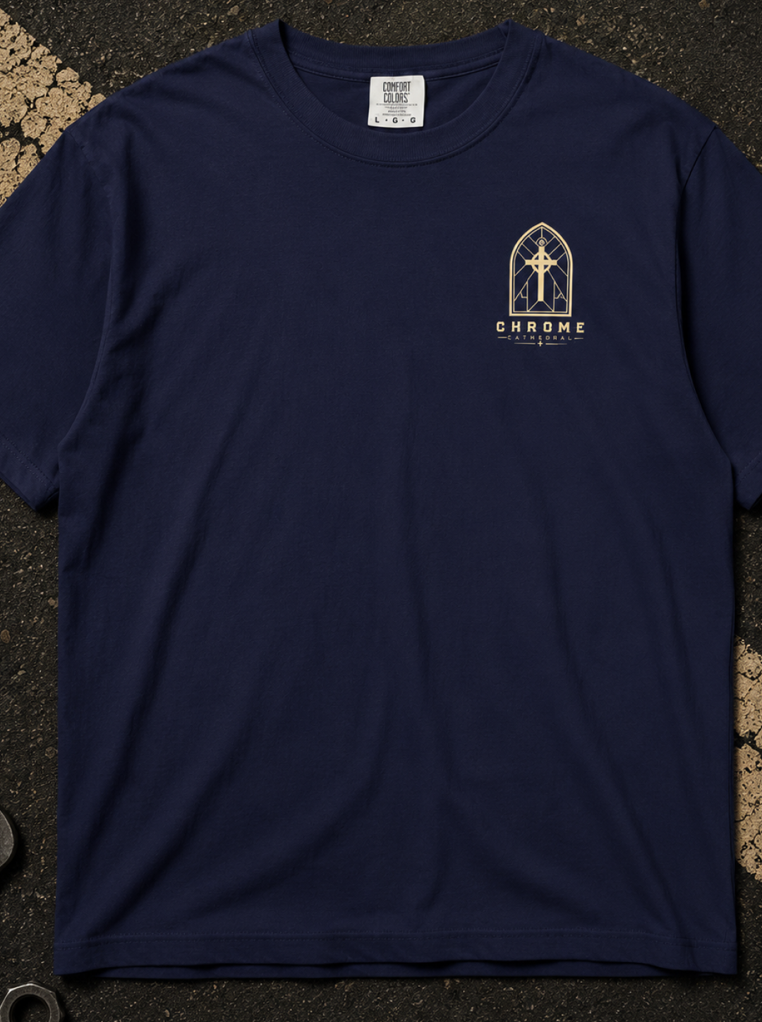 Hebrews 12:1 Run with Patience - Christian Graphic T-Shirt