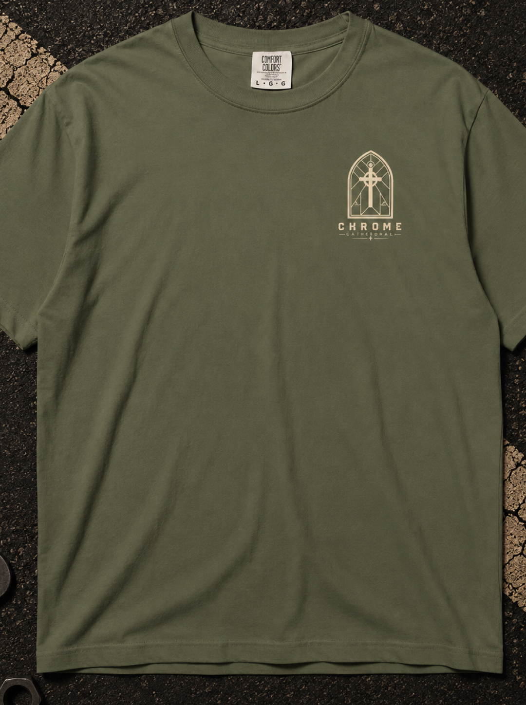 Hebrews 12:1 Run with Patience - Christian Graphic T-Shirt