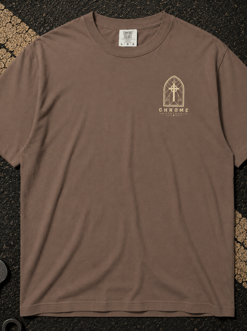 Hebrews 12:1 Run with Patience - Christian Graphic T-Shirt