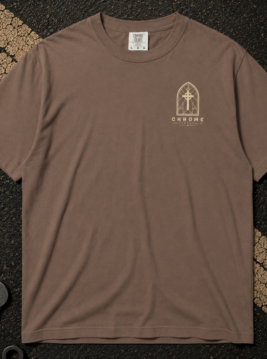 Hebrews 12:1 Run with Patience - Christian Graphic T-Shirt