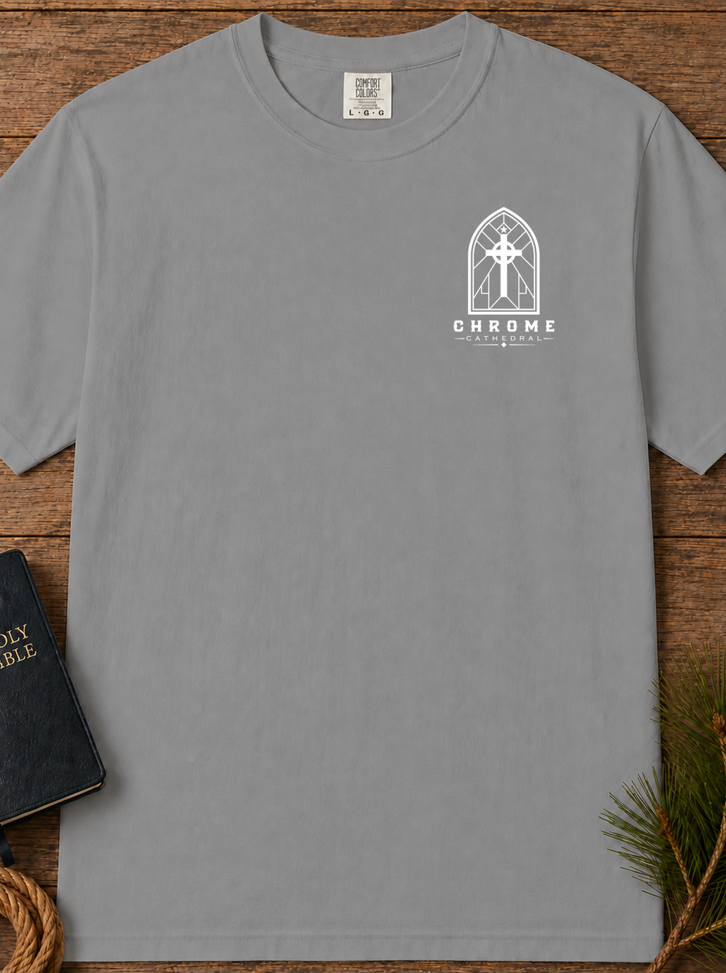 Unmoved Psalm 62:6 Mountain T-Shirt