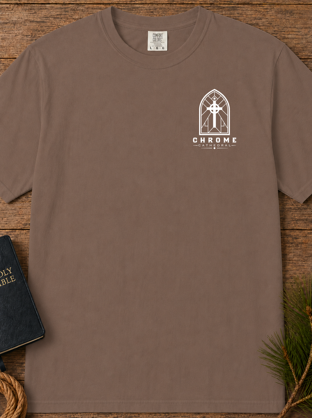 Unmoved Psalm 62:6 Mountain T-Shirt