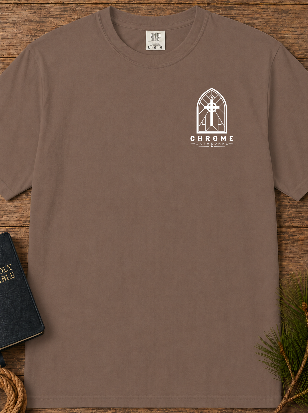 Unmoved Psalm 62:6 Mountain T-Shirt
