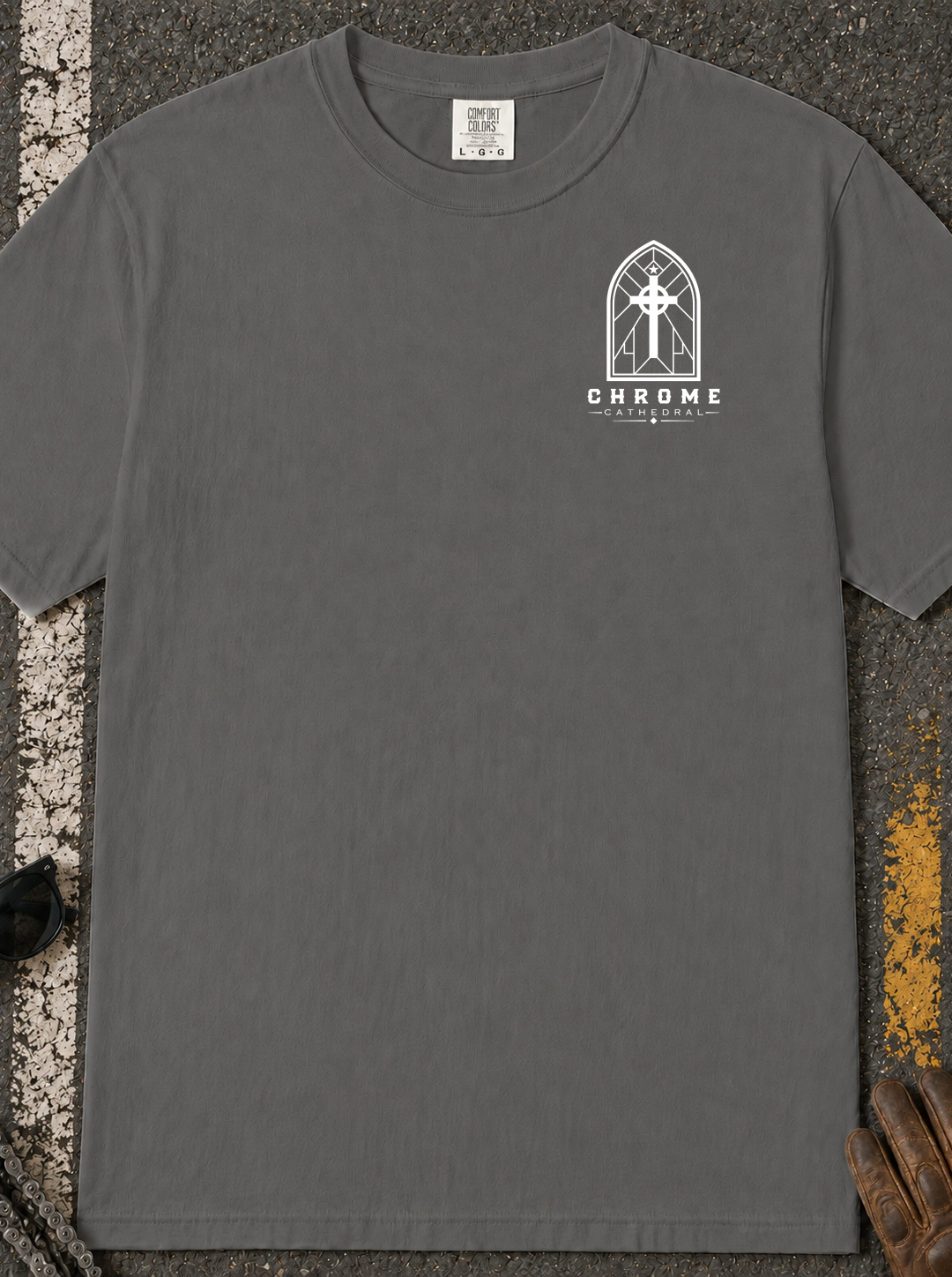 Redeemed Cross T-Shirt — "Jesus Christ Redeemed" Christian Tee