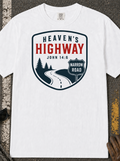 Heaven's Highway John 14:6 T-Shirt | Narrow Road Christian Faith Tee