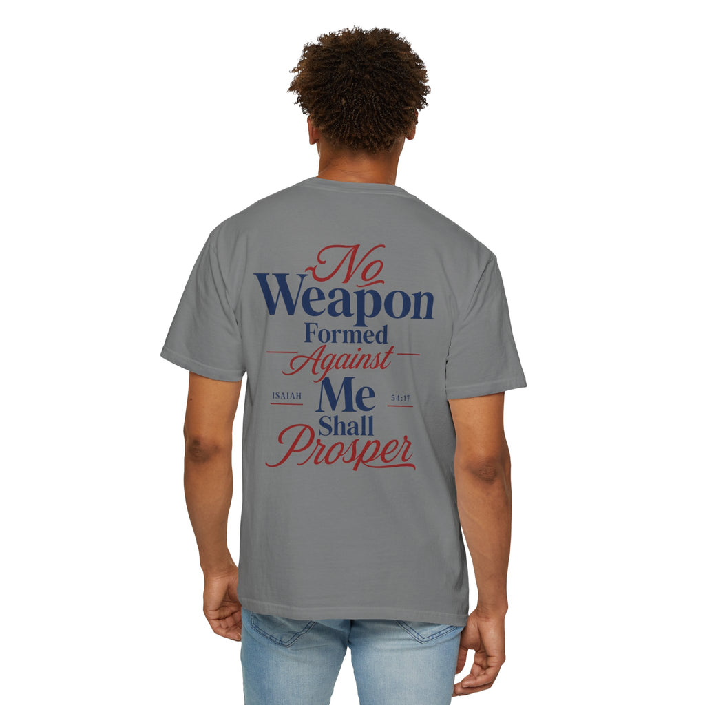No Weapon Formed Against Me Christian T-Shirt