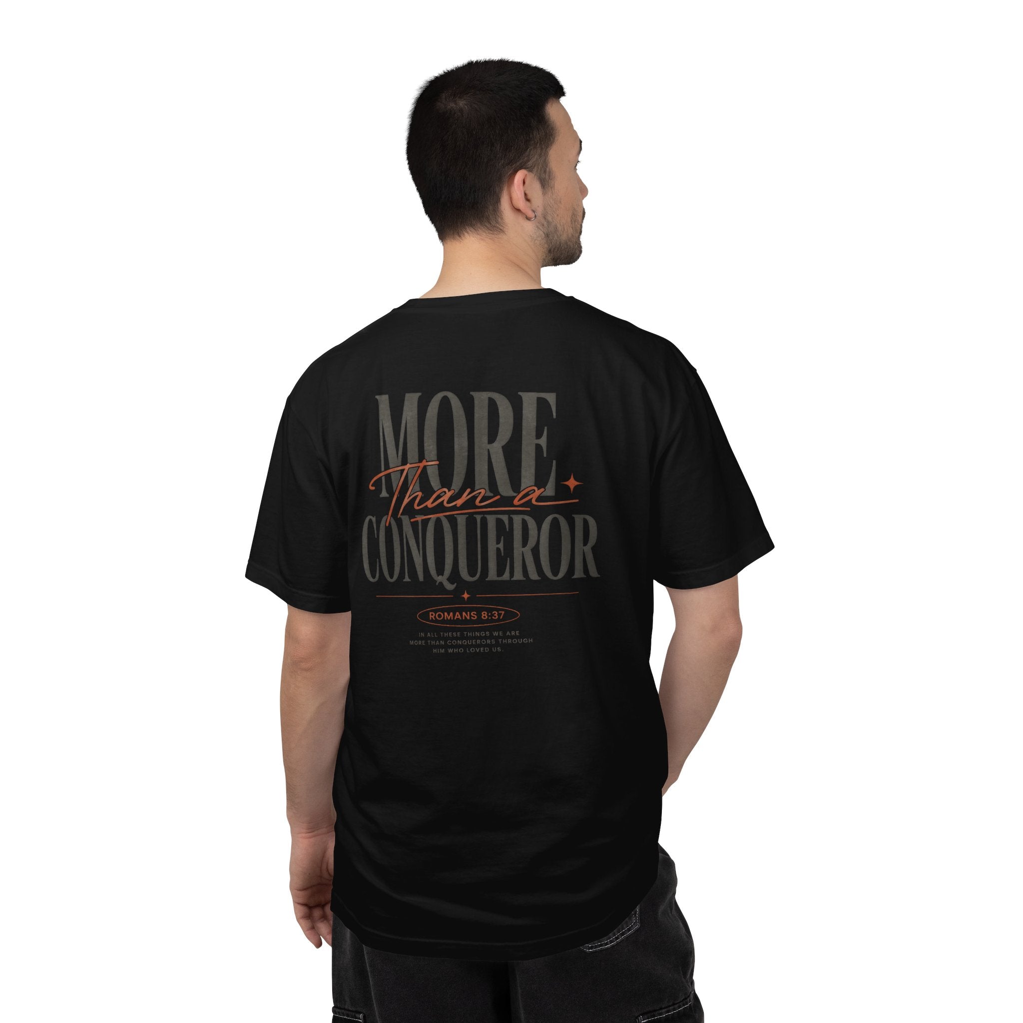 More Than Conqueror T-Shirt — Christian Faith Graphic Tee