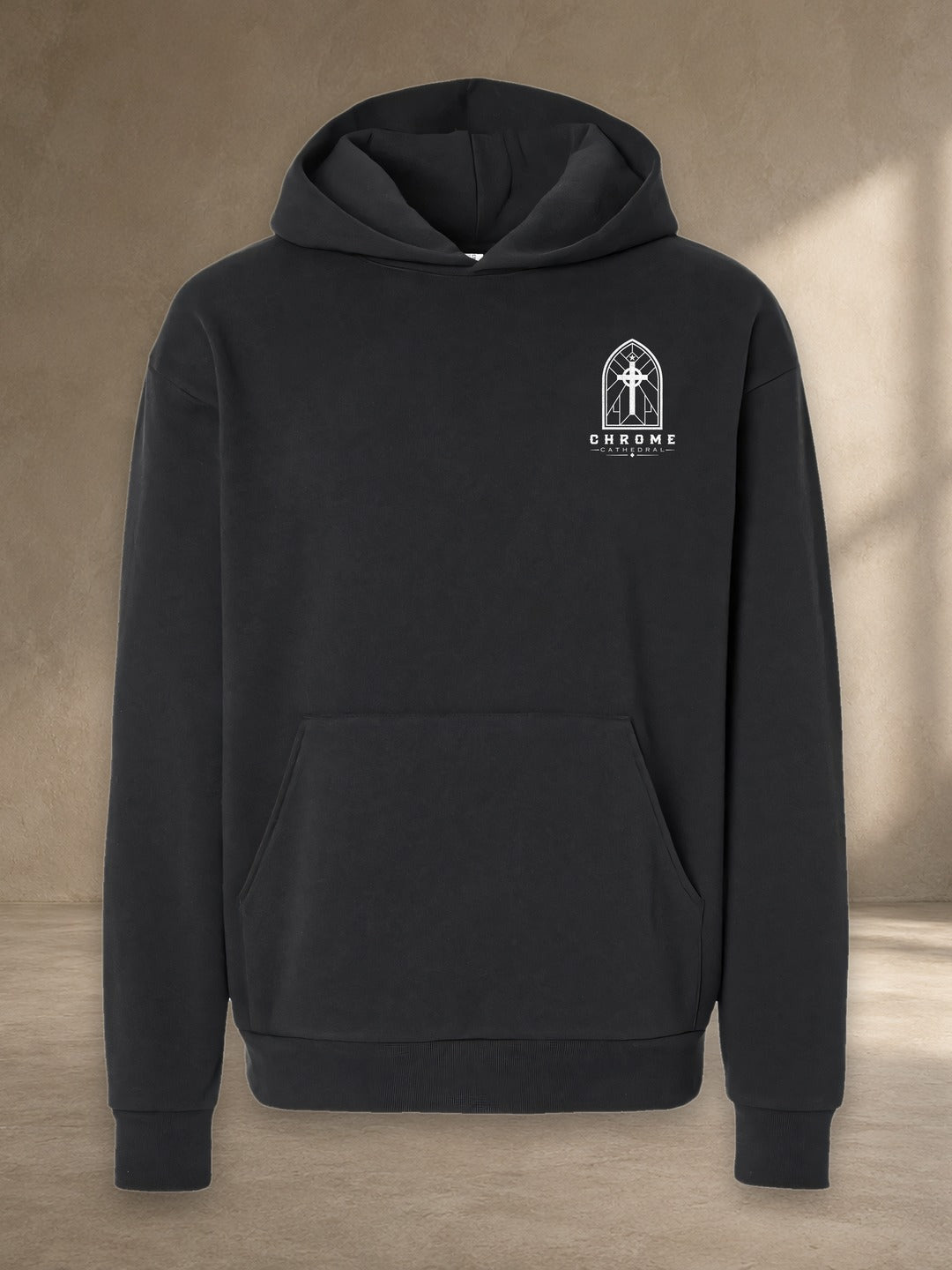 Aztec Cultural Cross Hoodie, front