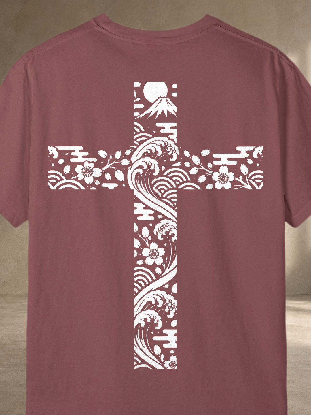 Japanese Cultural Cross – Brick – back