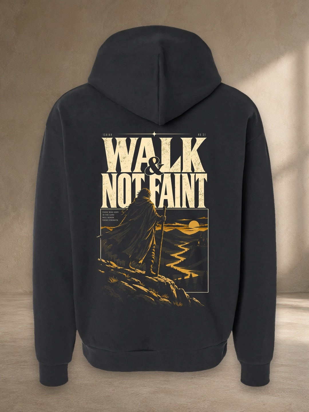 Walk & Not Faint Hoodie, back